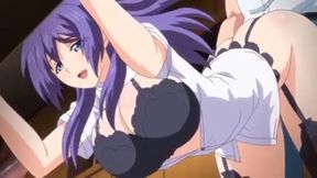 Mankitsu Happening 3 - Lucky Pervert Is Hentai Ass Fucking Busty Employee At The Store