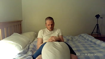 Straight sucks gay cock eats cum