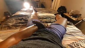 Slowly Passionately Stroking My BBC Intense Cumshot