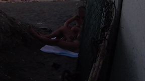 Flashing My Cock in Front of My Stepdaughter in a Beach and She Helps Me Cumshot in Front of Everyone