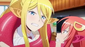 Busty Beastgirls Seduce Shy Nerd in Wild Fantasy Mnage Trois Adventure