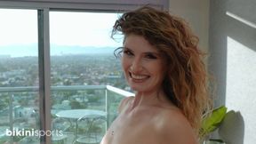 Chloe's Sun-Soaked Nude Yoga Flow