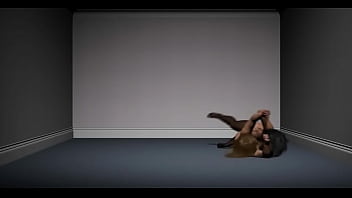 3d rolling catfight