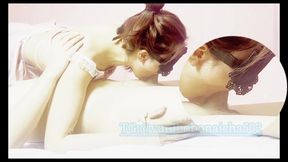 爱喝牛奶爱吸精的母狗2