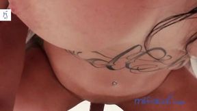 Hot Brunette Greek Babe from Athens gets naughty with her horny boyfriend