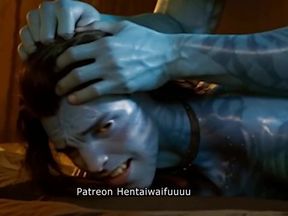 Na'vi Blue Hole Destroyed Gripped Head Gay Anal Cum Gush