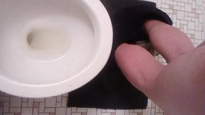 POV Mtf Pissing Playing W/asshole & Non-op Clit (1/2)