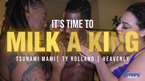 Two Sexy BBW's Milking A Chocolate King | Ft Ty Rolland