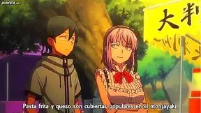 Dagashi Kashi Cuties Heat Up in Sultry Hentai Tryst