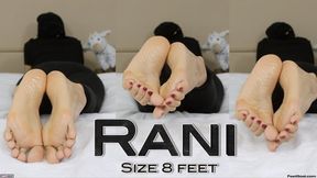 Reverse Footjob Simulation by Rani (Solo - No Cock)