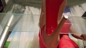 Tan louboutins heel Fetish