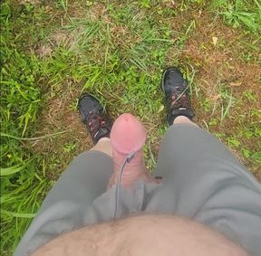 Enjoying Time at the Park in My Holy Shorts.