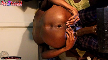 DJ Buttpussy - black gay does buttplug batty fuck ( Monster Cock )