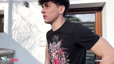 Blonde Slutty Wife Seduces Shy Antenna Guy and Gets Fucked Hard