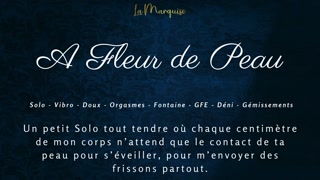 French Dirty Talk | Listen to me finger myself and make squirt