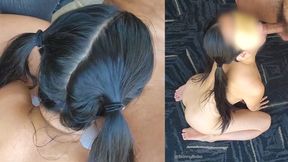 The Results Of A Well Trained Asian Pet Slave Super Fast Blowjobs On Demand!