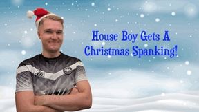 House Boy Cody Gets A Christmas Spanking!   HD Version