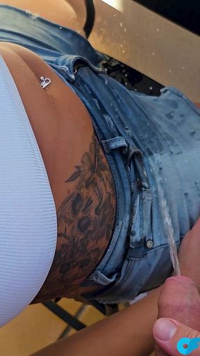 I Was Just Chilling, When the Neighbor Decided I Needed a Shower. and I Did!