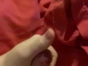 Look at how much pre-cum