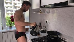 HarryJen Morning boner sucked by a neighbor