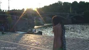 Tanja nude in Public 2