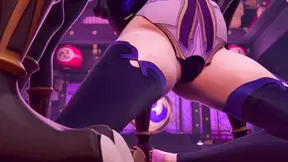 Genshin Impact - Raiden Shogun Gangbang by Hilichurl (4K Animation with Sound)