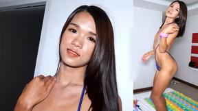 Skinny Thai femboy teen amazing POV assfucking after a sexy blowjob