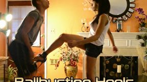 Sexy Ballbusting Kicks and Knees