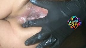 The doctor fingers me