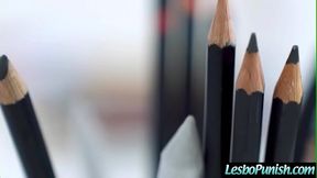 Sexy Lesbo Get Punish With Dildos By Mean Lez (Jayden Cole &amp_ Jaye Summers) mov-23