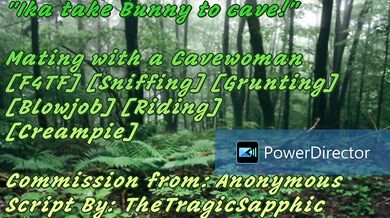 Cavewoman's Grunting Blowjob Creampie Riding