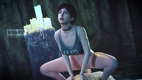 Qu&eacute_ rico es follar con Rebecca Chambers - Resident Evil