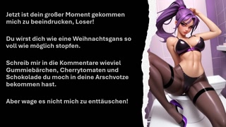 your dominant lady is stuffing your ass