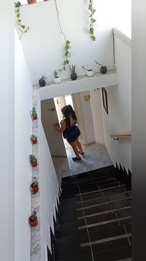 She very innocently knocked on a door to ask for candy, what she didn&#039;t know is that this stranger was going to fuck her