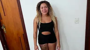 Delicious enormous butt takes it in the ass on her raw debut