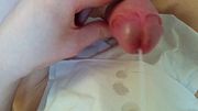 Cumming into a tissue | BIG CUMSHOT