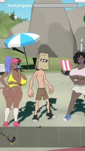 Fuckerman Sunset bitch - The summer heat and the women are in bikinis and sexy   Clip 1