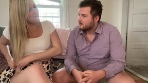 Trans girl rides you raw after breakup fucks your tight hole with her girl dick