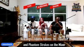 Adult Star Podcast with Arietta Adams Hosted by Mrflourish and Ace Bigs