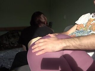 Hot Very Hard Spanking with Red Ass Redhead Anna