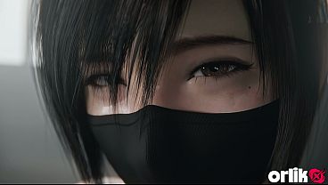 Yuffie Final Fantasy 7 - Wet Sloppy Blowjob Service [Mask Version] 3D Animation
