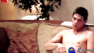 Skinny Twink's First Time Anal - Shyness Turned Into Passion With Hot Sex Action!