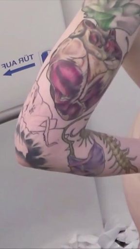 Stunning moment from "REDHEAD GERMAN STREET HOOKER FUCK FOR CASH ON RAILWAY TOILET"