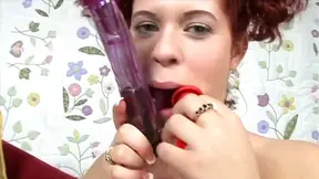 Sizzling Redheaded Goddess Ivy Wynn Teases & Fucks Hard on Camera