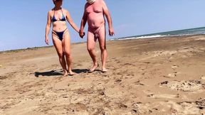Humiliation on the beach