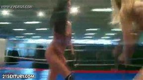 Nude Fight Club Presents&colon; Candy Love vs Destiny