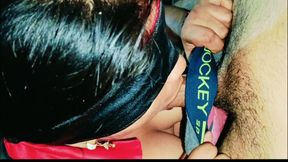 Cum Swallowing by Desi Stepsister - Homemade Closeup Blowjob Video - Horny Neha Bhabhi Face Fucking Deepthroat Video with Cumshot