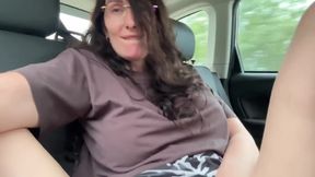 She Satisfied Herself in the Back Seat of the Car.