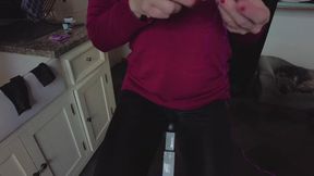 Mein Mann zwingt mich zum Sport...