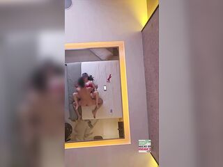 Liberal Mexican wife takes advantage of her spouse's absence from a World Cup match to be showered with goo and golden showers